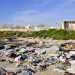 Intorno alla struttura una discarica a cielo aperto